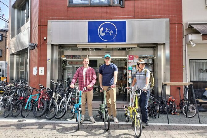Explore Shibamata, Tokyo by Folding Bike - Meeting and End Point
