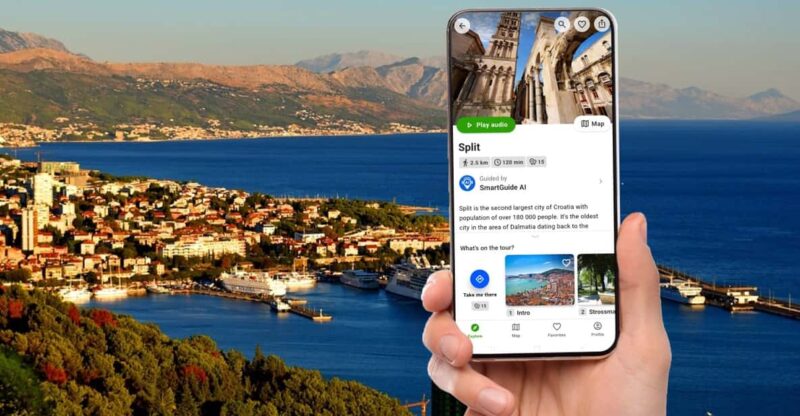 Explore Split a Self-Guided Audio Tour in English - Tour Itinerary