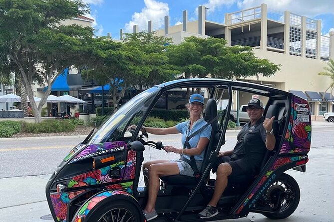 Explore SRQ and Lido Key in an Arcimoto (electric FUV) - Pricing and Cancellation