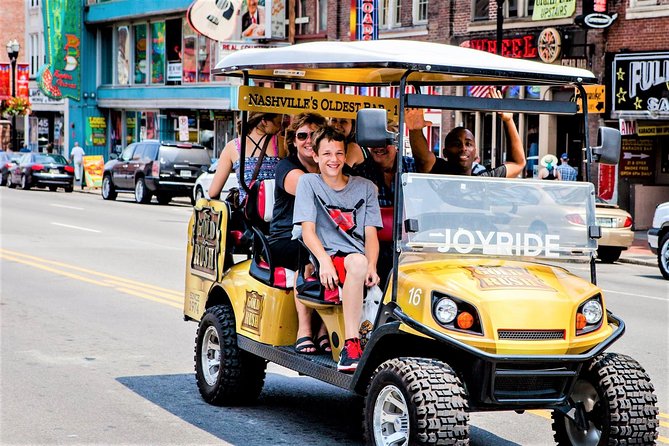 Explore the City of Nashville Sightseeing Tour by Golf Cart - Just The Basics