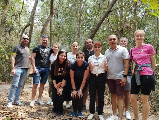 Explore the Historical Cu Chi Tunnels Half Day Group Tour - Wartime Remnants