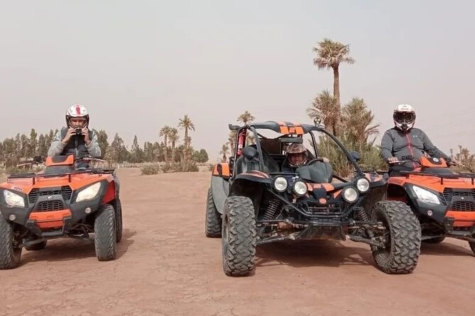 Explore the Marrakech Palm Desert in Buggy - Arrival and Pickup Process