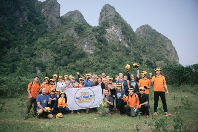 Explorer Cha Loi Cave System 2 Days 1 Night - Trekking and Bathing in Nuoc Lanh Stream