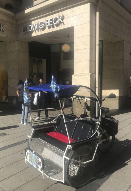 Exploring Munich in a Rikscha - Cancellation Policy