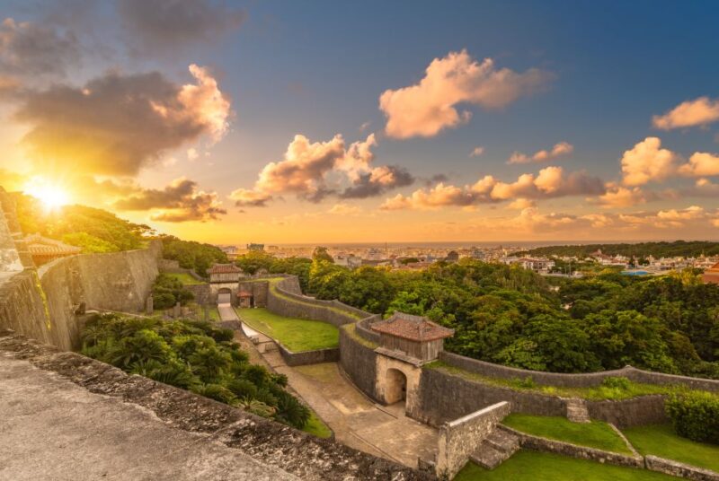 Exploring Okinawas Natural Beauty and Rich History - UNESCO World Heritage Site With Unique Stone Walls