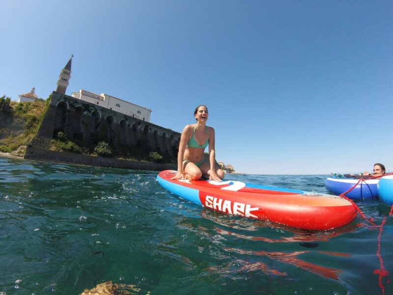 Exploring the Coast: SUP Adventure From Piran to Strunjan - Witnessing Unique Shellfish Farms
