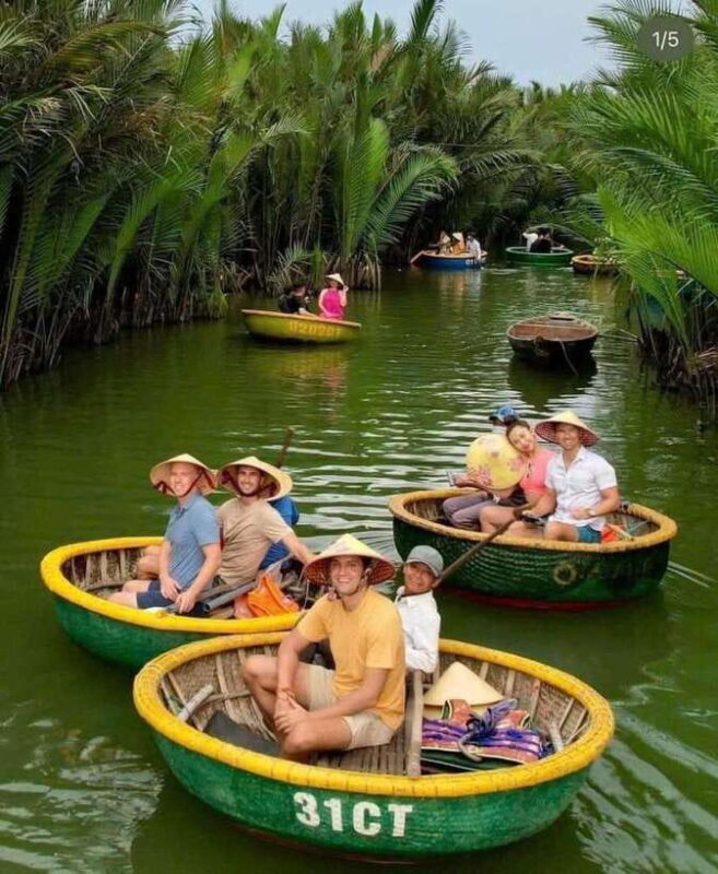 Exploring the Waterways - Cam Thanh Coconut -Lantern Making - Taking in Traditional Fishing Activities