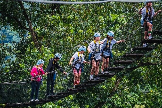 Extream Zipline @ Kingkong Smile and Dip in Hot Spring - Kingkong Smile Canopy Experience