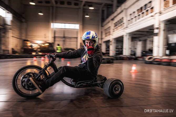 Extreme 20 Minute Ride on a Drift Trike - Recreation Zones for Post-Ride Relaxation
