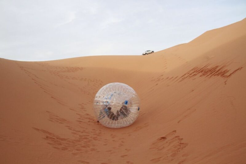 Extreme Adventure With Harness Zorbing in Merzouga Dunes - Safety and Preparation