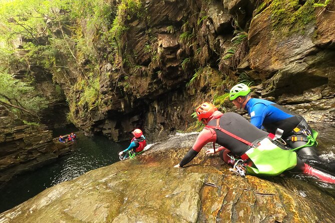Extreme Canyoning in Snowdonia - Thrilling Jumps and Abseils