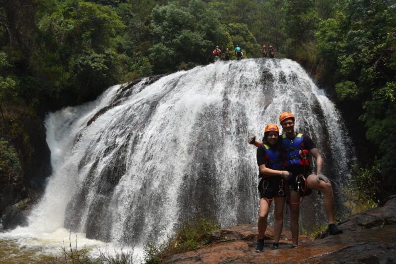 Extreme Dalat Canyoning - Abseiling and Water Sliding
