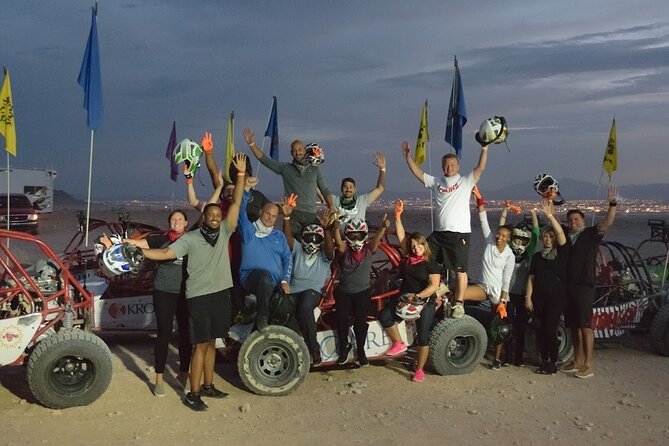 Extreme Dune Buggy Night Chase From Las Vegas - Preparing for the Dune Buggy Ride