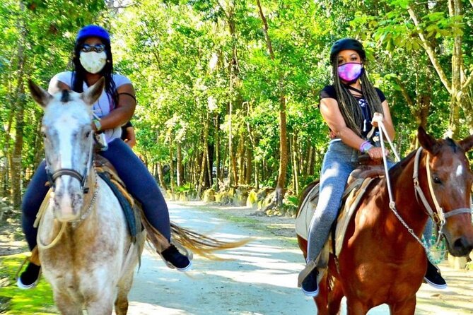 Extreme Horses Adventure With Atv, Ziplines & Cenote - Zipline Adventure