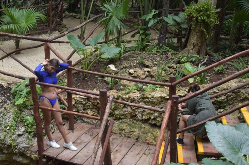 Extreme Jungle Cenotes and Snorkeling at Puerto Morelos Reef - Snorkeling and Town Stroll