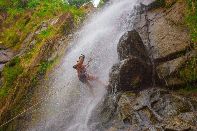 Extreme Waterfall Rappelling & Zipline Combo at Bocawina - Antelope Falls - Refreshing Dip in Emerald Pools