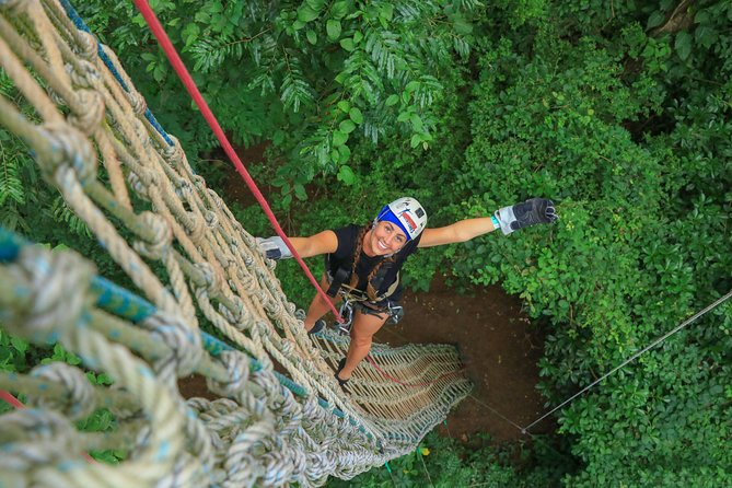 Extreme Zip Line Adventure - Waterslide and Rainforest Exploration