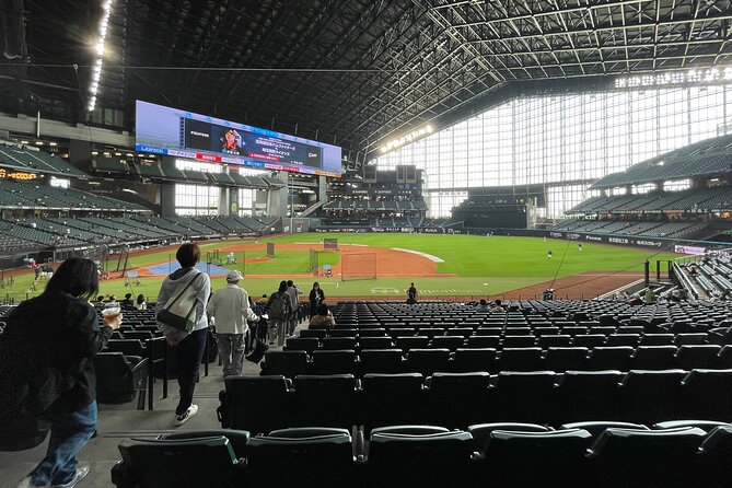 F-Village Baseball Stadium Tour With Baseball Experience - Baseball Experience