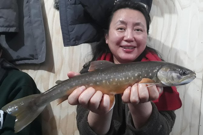 Fairbanks Ice Fishing Expedition in a Heated Cabin With Fish Cookout - Heated Cabin Experience