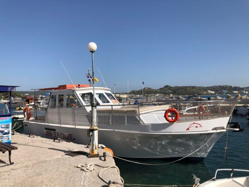 Faliraki: Boat Trip to Ladiko, Traganou & Antony Quinn Bays - Meeting Point and Important Information