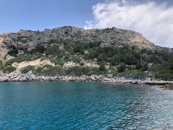 Faliraki: Boat Trip to Ladiko, Traganou & Antony Quinn Bays - Departure and Transportation