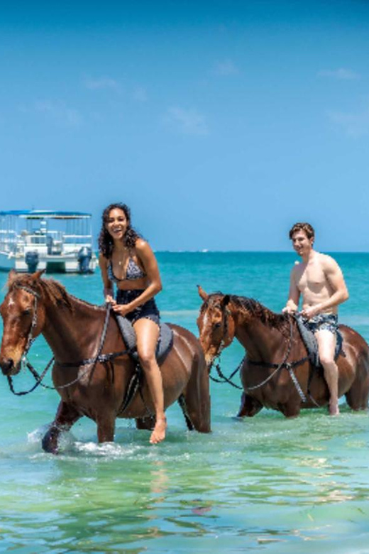 (Falmouth: Horseback Riding in the Ocean & Bamboo Rafting - Itinerary and Highlights