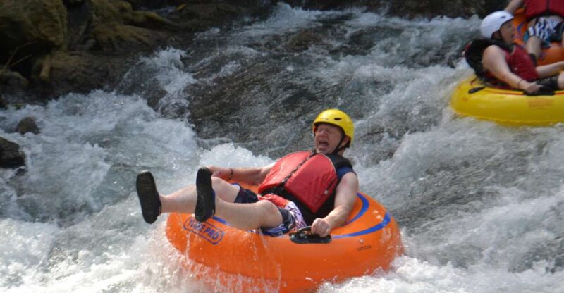 Falmouth: Jungle River Tubing & Bamboo Beach Club VIP Access - Key Points