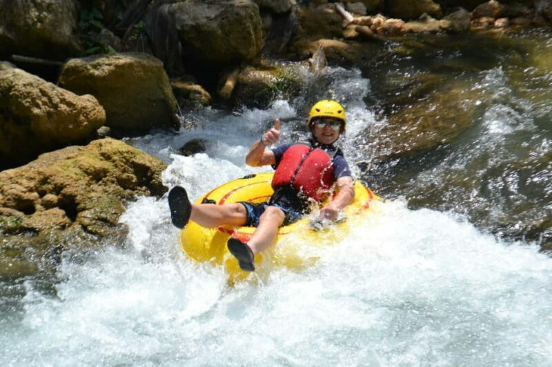 Falmouth: Jungle River Tubing & Bamboo Beach Club with Lunch - Key Points