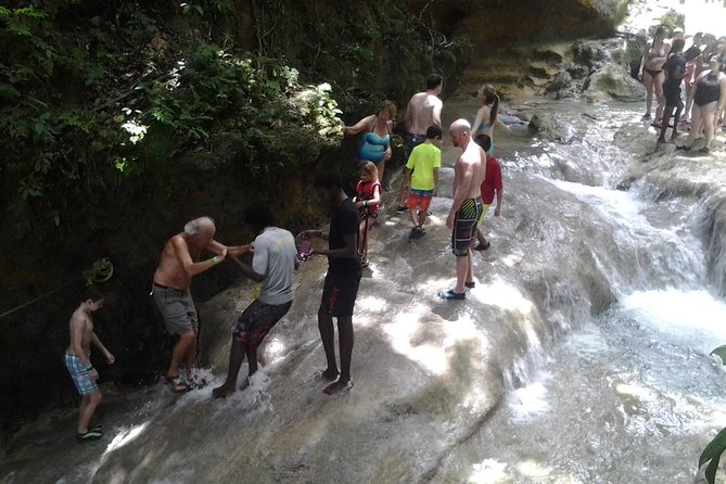 Falmouth Shore Excursion Blue Hole and Dunns River Falls Combo - Tour Overview and Details