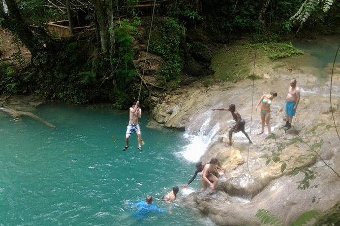 Falmouth Shore Excursion: Blue Hole, White River Tubing - Exploring the Stunning Blue Hole