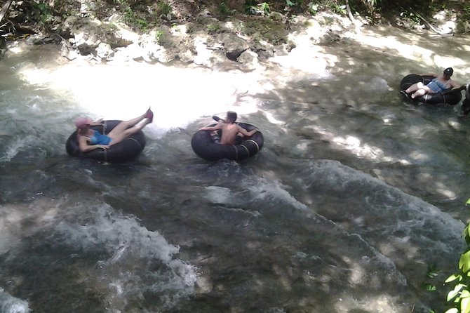 Falmouth Shore Excursion: Blue Hole, White River Tubing - Crafts, Duty-Free, and Jerk Chicken