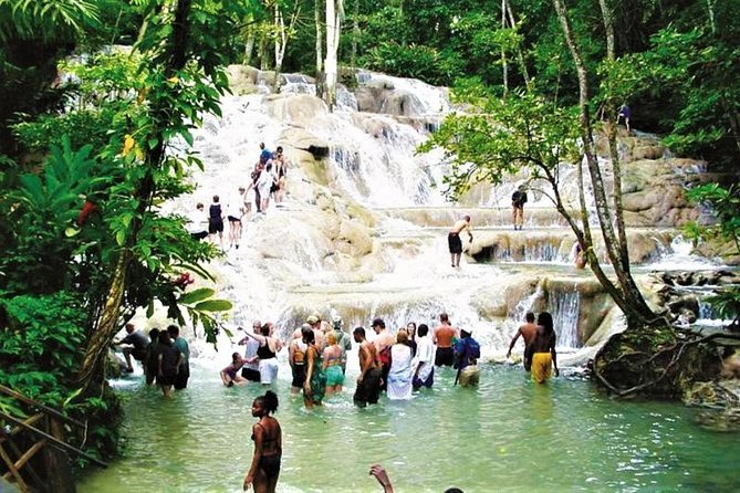 Falmouth Shore Excursion: Dunns River Falls Express Plus Souvenir Shopping - Souvenir Shopping Experience