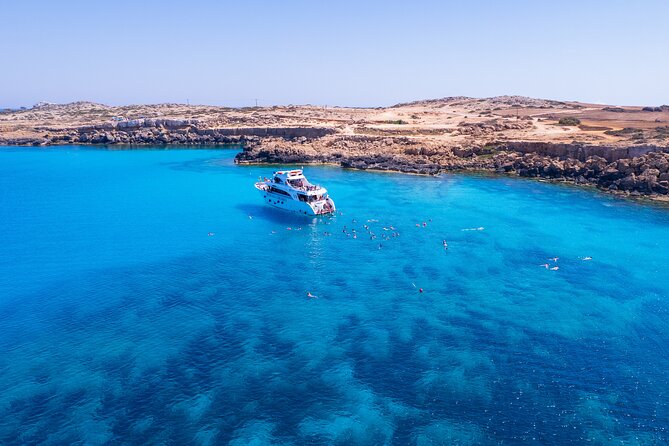 Famagusta Jeep Tour and Blue Lagoon Lunch Cruise From Larnaca - Cruising the Blue Lagoon