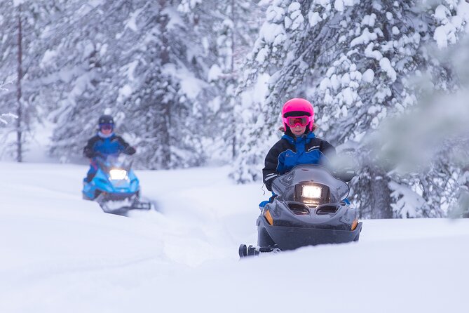 Family Day: Reindeer, Husky and Snowmobiling in Levi - Tour Meeting and Pickup