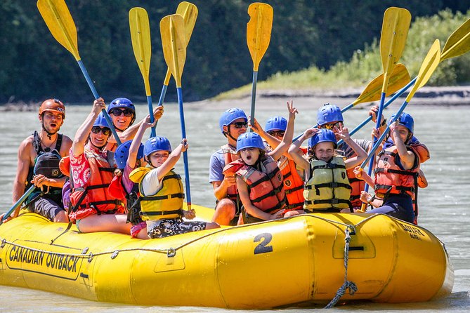 Family Friendly Cheakamus Splash Rafting - Minimum Age Requirement
