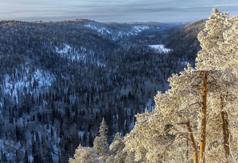 Family Friendly Korouoma National Park and Frozen Waterfalls - Traditional Finnish Campfire