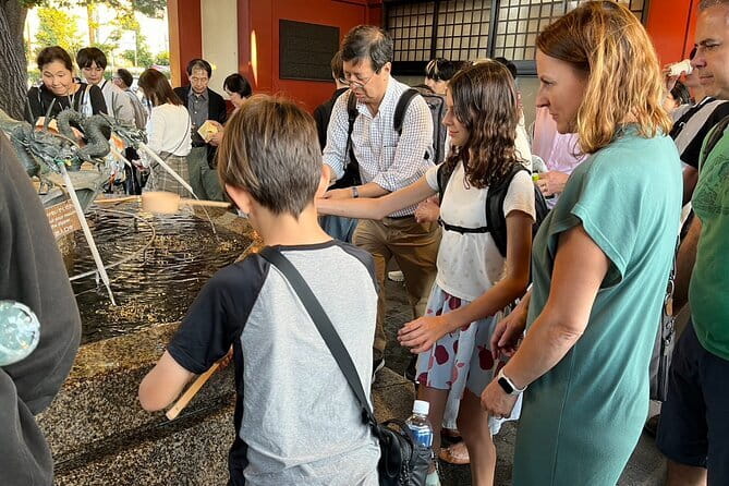 Family Fun in Asakusa All Inclusive Private Guided Tour - Stroll Through the Lively Nakamise Shopping Street