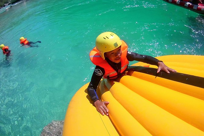 Family Rafting On Soca River - Paddling and Swimming Adventures
