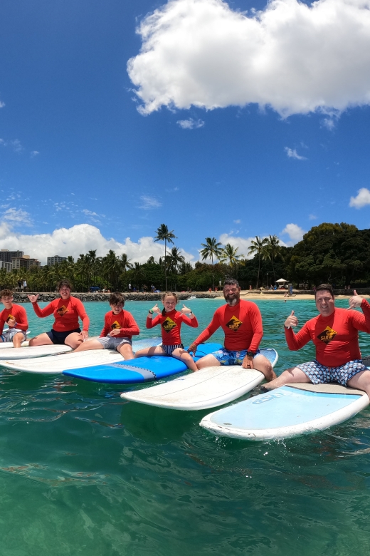 Family Surfing Lesson: 1 Parent, 1 Child Under 13, & Others - Inclusions and Important Information