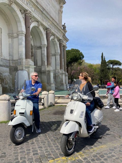 Fantastic Vespa Tour With Driver in Rome - Tour Customization
