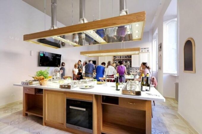 Farmers Market Shopping and Roman Full Course Class - SHARED - Dietary Accommodations
