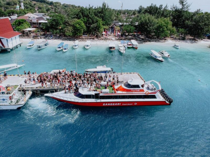 Fast Boat Padangbai From/To Gili Island | Ticket Only - Departure Times
