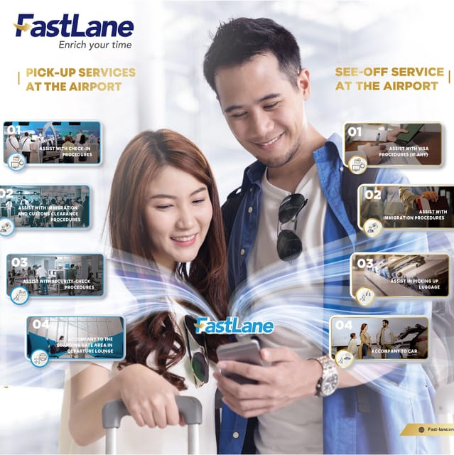 FAST TRACK SERVICES TAN SON NHAT AIRPORT (HCM) | NO WAITING - Booking and Cancellation