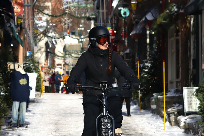 Fat Bike Rental in Quebec City - Transportation Accessibility
