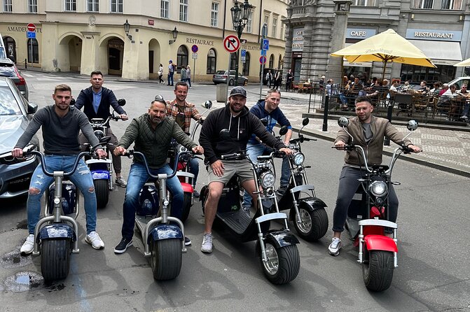Fat-tire Electric Scooter Guided Tour in Prague: 3 Hours - Availability and Booking