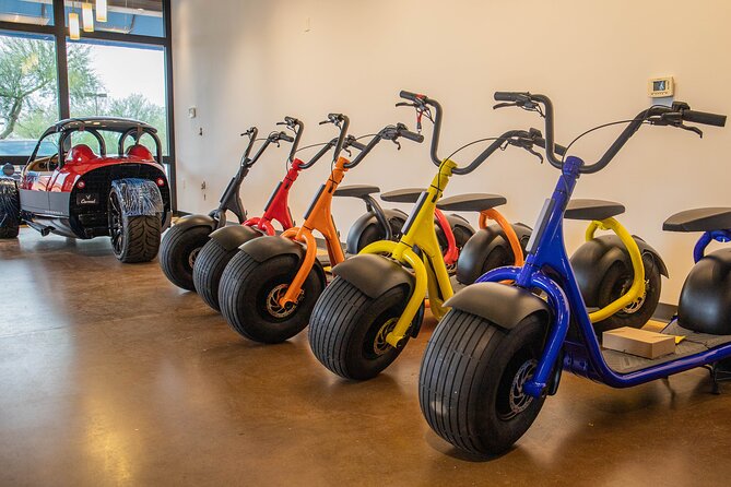 Fat Tire Electric Scooter Rental in Scottsdale - Key Points