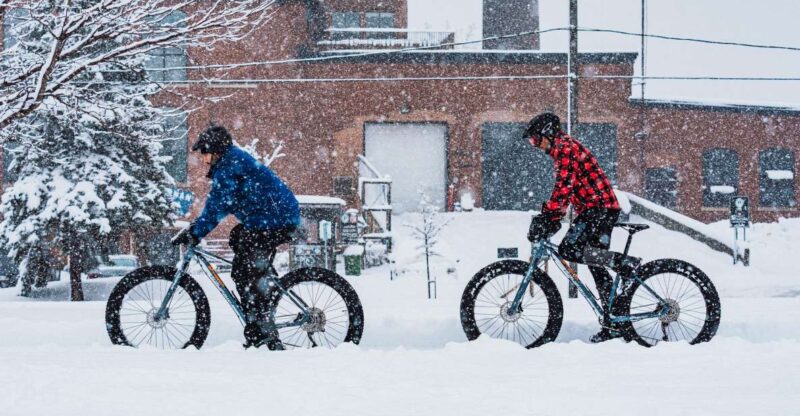 Fatbike Rental - at the Lachine Canal - Equipment and Instruction