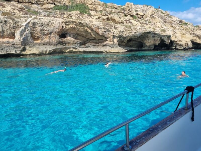 Favignana and Levanzo in Relax With Yacht Floen - Included Activities and Requirements