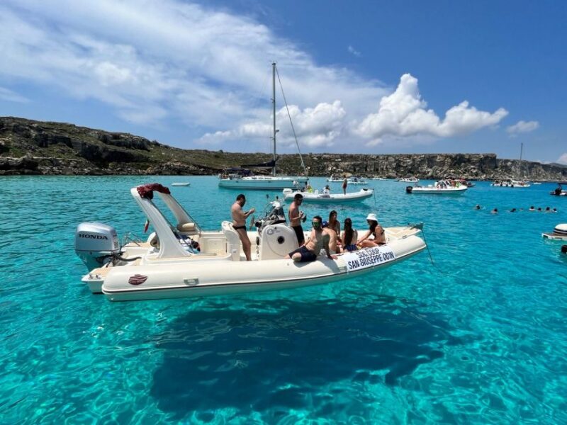 Favignana, Exclusive Trip by Dinghy - Highlights and Unique Features
