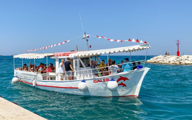 Fazana: Brijuni Islands Cruise With Peacock Island Stop - Included Experiences